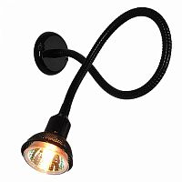 Светильник накладной Eleckrostandard 1214 MR16 GU5.3 220В 40Вт IP20 Гибкий Черный 56см картинка 